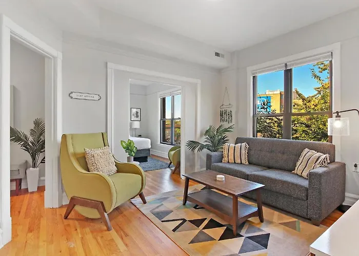 Appartamento Comfy & Bright 3br Fully Furnished - Lincoln 3e Chicago
